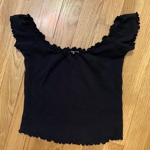 Ruffle Crop Top